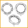 Partuto 2pcs 37.6mm x 7 Bicycle Ball Bearings Crank Wheel