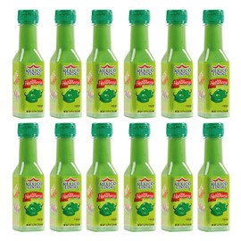 Mexico Lindo Green Habanero Hot Sauce | Real Green Habanero Chili Pepper | 75,900 Scoville Level | Enjoy with Mexican Food, Seafood & Pasta | 4.5 Fl Oz Bottles (Pack of 12)