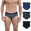 IMFREEMAN Mens Briefs Underwear 6 Pack Men's Soft Comfort Contour