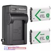 Kastar NP-BX1 Battery or Wall Charger for Sony FDR-X1000V FDR-X3000