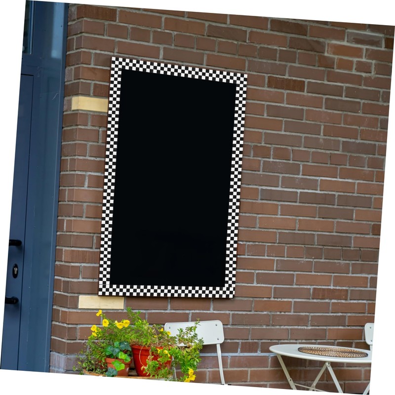 Garneck Checkered Bulletin Board Borders - Checkered Flag Trim for