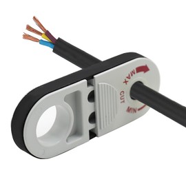 Cable Stripper Tool,Cable Stripper,Electrician Tools,Wire Stripper Tool,Stripper for Rotate one Circle,Cable and Copper Cable and Diameter 0.3-1.28 CM