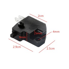 2 Pcs Motorcycle Brake Light Switch Motorbike Accessory Motorcycle Part for Motorcycle (Left and Right)