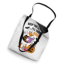 Keep The Candy I'll Take Books Duck Skeleton Tote Bag