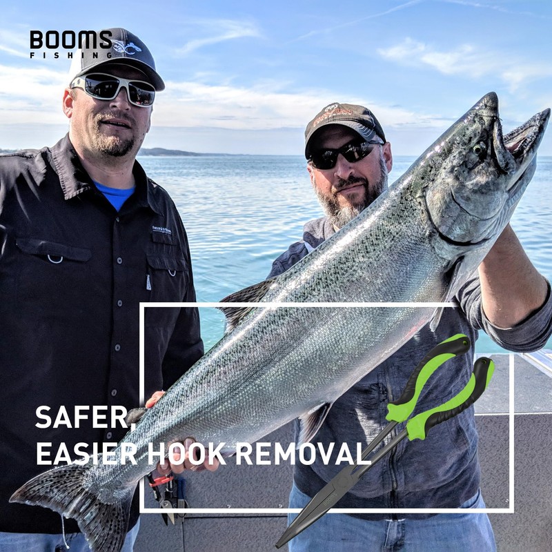 Booms Fishing F05 Hook Remover Long Nose Fishing Pliers 11