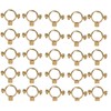TC 15mm Solid Brass Construction Munsen Ring M10 Pipe Clip