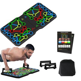 Push Up Board for Men & Women, Multi-Functional Push Up Board, Fitness Strength & Exercise Training Equipment for Home Workout, push-up stand - Specification: Multi