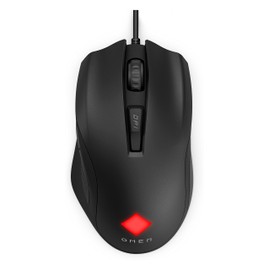 HP OMEN Vector Essential Mouse - Gaming Mouse with Customisable Light, Adjustable DPI for Responsiveness, Featherweight for Fast Reflexes