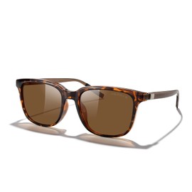 MERRY'S Unisex Rectangle Polarized Sunglasses Vintage Sun Glasses For Men/Women Aluminum Legs