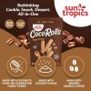 Sun Tropics Coco Rolls Espresso Rolled Coconut Wafer 4 Oz