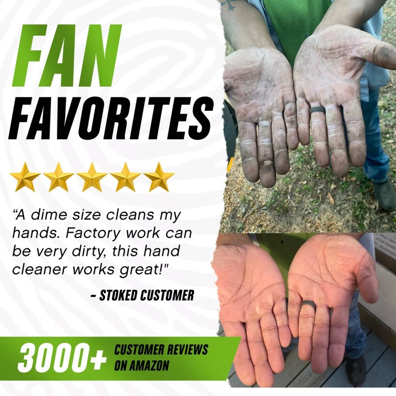 Grip Clean | Heavy Duty Mechanic Soap Hand Cleaner -
