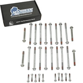 Michigan Motorsports 1997-2003 LS Head Bolt Kit LS1 LS6 LQ4 LQ9 LM7 4.8 5.3 5.7 6.0 12498545 (Bolts for 2 Heads)