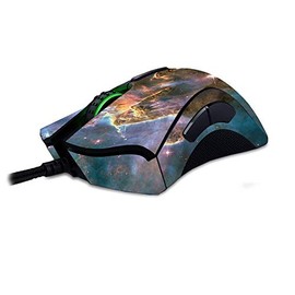 MightySkins Skin Compatible with Razer Deathadder Elite - Eagle Nebula | Protective, Durable, and Unique Vinyl Decal wrap Cover | Easy to Apply, Remove, and Change Styles | Made in The USA
