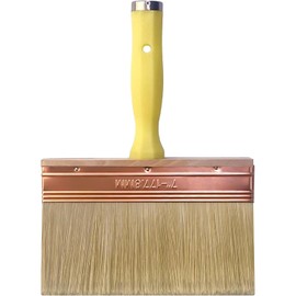 Great Andrew 7 Inch Deck Stain Brush, Deck Paint Brush, Wide Large Brush for Staining Wood Wall Fence, Lime Wash Paint Brush Applicator for Smooth Rough Textured Surfaces, Home Repair Painters Tools