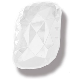 U-ni Diamond Cut Hair Brush, Glossy White