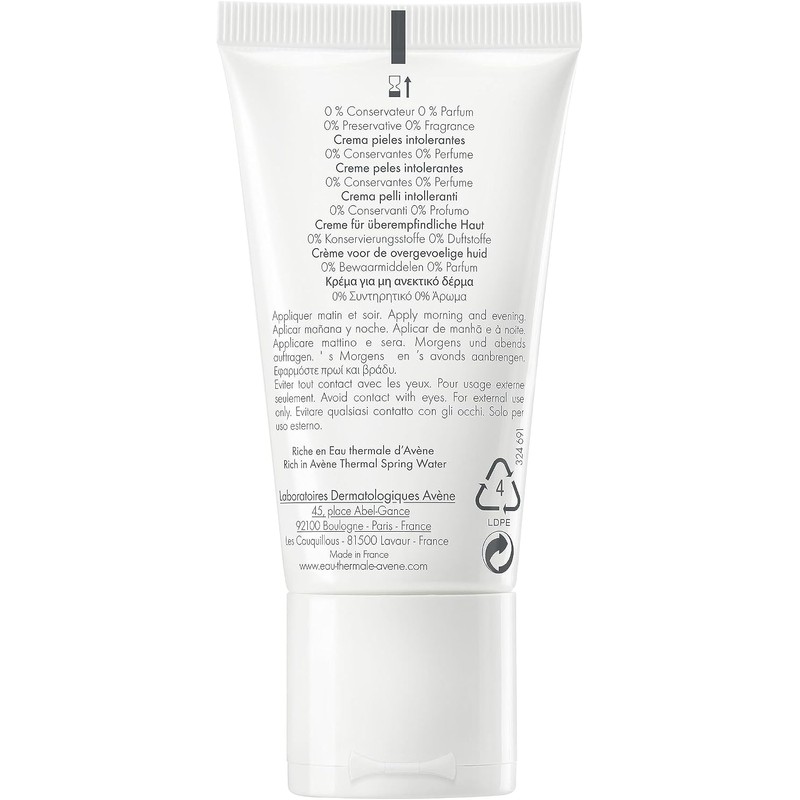 Avène, Crema Regeneradora para Piel Sensible, 50 ml