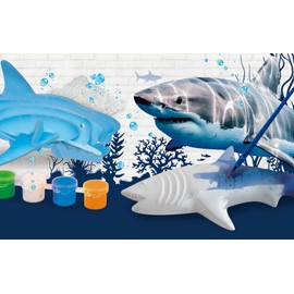 Woozle Goozle The Laboratory of Sharks, Discover the Predators of the Sea, Experiment Set for Beginners and Children from 7 Years