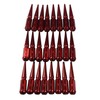 JDMSPEED New Wheel Spike Lug Nuts (24pcs) with 1 Socket