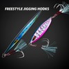 Goture Double Assist Hooks Jigging Hook Saltwater Stinger Jig Hooks