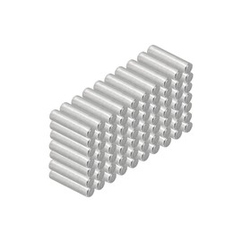 PATIKIL 304 Stainless Steel Dowel Pins 1.5 x 6 Mm, 100 Pack Metal Dowel Pins Shelf Pegs Support Shelves Bunk Bed Fasten Elements Hardware for Furniture Fixing Component Position