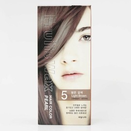 Kwailnara Fruits Wax Hair Color Pearl Pearl 5 Light Brown (W52711C) - Basic Product / 과일나라 후르츠왁스 헤어칼라 진주펄 5 밝은 갈색 (W52711C) - 기본상품