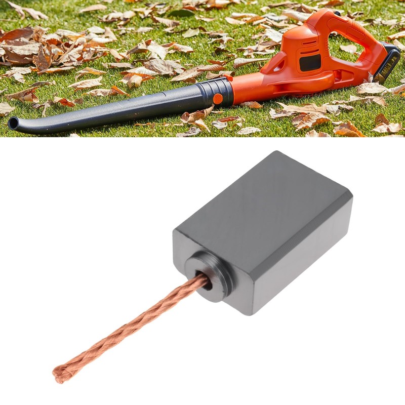 YINETTECH 4PCS Carbon Brush for 12A Leaf Blower Motor 5.7x9.8x16mm