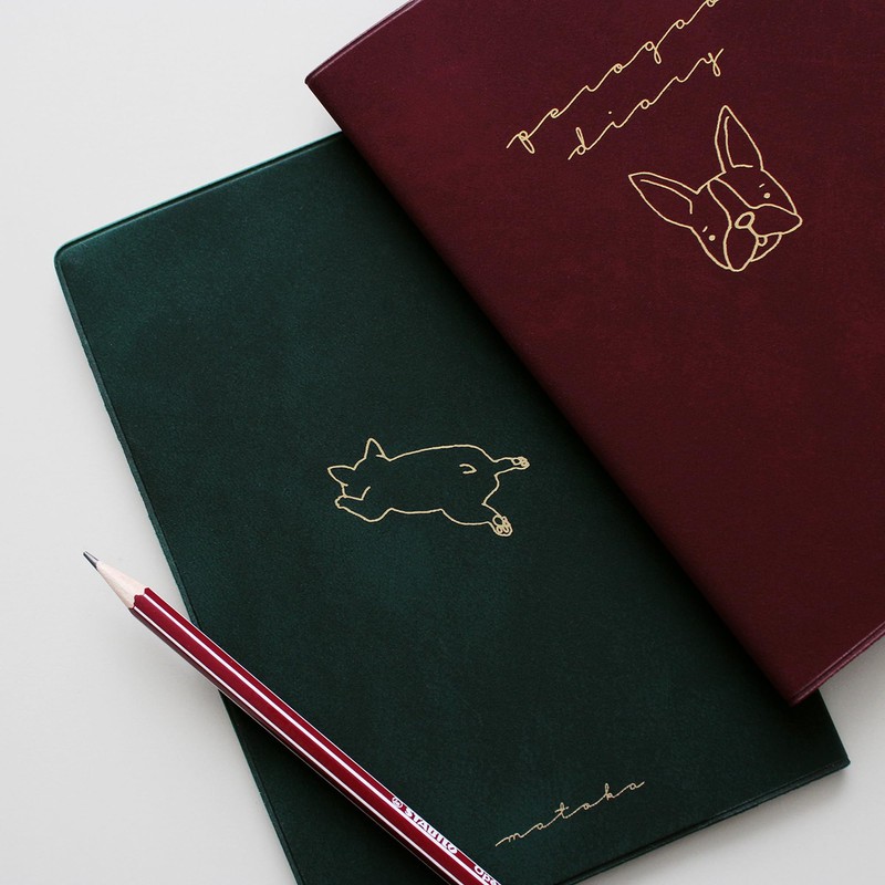 Elcomune Matka DR-MH-447 2025 Notebook, B6 Monthly Perot Face Bull