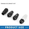 A ABSOPRO Car Locking Hex Open End Lug Nuts M12