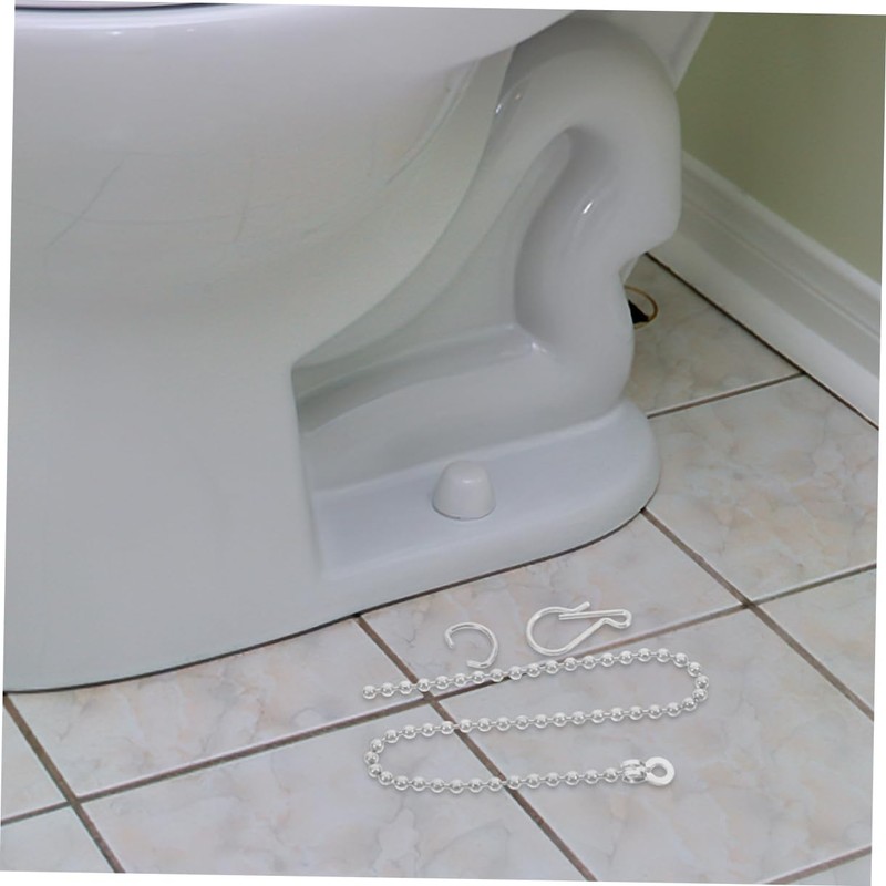 WHAMVOX Stainless Steel Toilet Flapper Chain Replacement Pcs Fit for