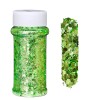 Factory Price 12 Color Diamond-Embossed Hex Glitter Set 2oz Jars