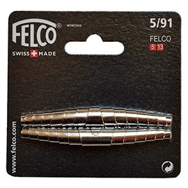 Felco Pruner Replacement Springs (5/91) - Spare Nickel Plated Spring for Gardening Shears, Scissors, & Clippers (2-Pack)