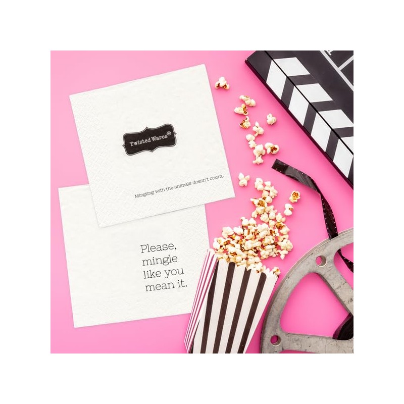 Twisted Wares - Funny Cocktail Napkins - Perfect for any