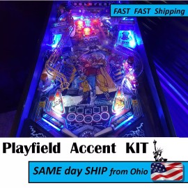 4ft.  /// pinball machine playfield LED MOD - - all colors available WHITE