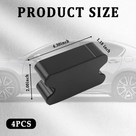 4PCS Coil Spring Spacer,Rubber Heavy-Duty Coil Spring Booster Suitable for 2.5" Coils Springs Elevation,Universal Rubber Lift Blocks with Noise Reduction Car Accessories