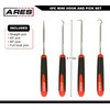 ARES 10034 – Mini Hook and Pick Set - 4-Piece