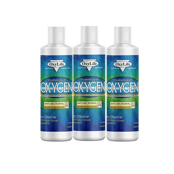 OxyLife Stabilized Oxygen - Unflavored - 16 fl oz (