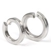 100 Pcs M4 Split Lock Washer Spring Lock Washer, 304