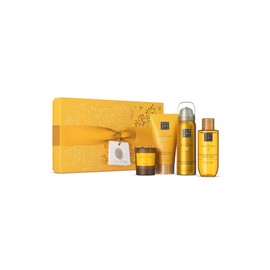 RITUALS Gift Set The Ritual of Mehr S - 4 Home and Skincare Products Enriched with Sweet Orange and Cedar Wood - Bath Gift Box with Energising Properties