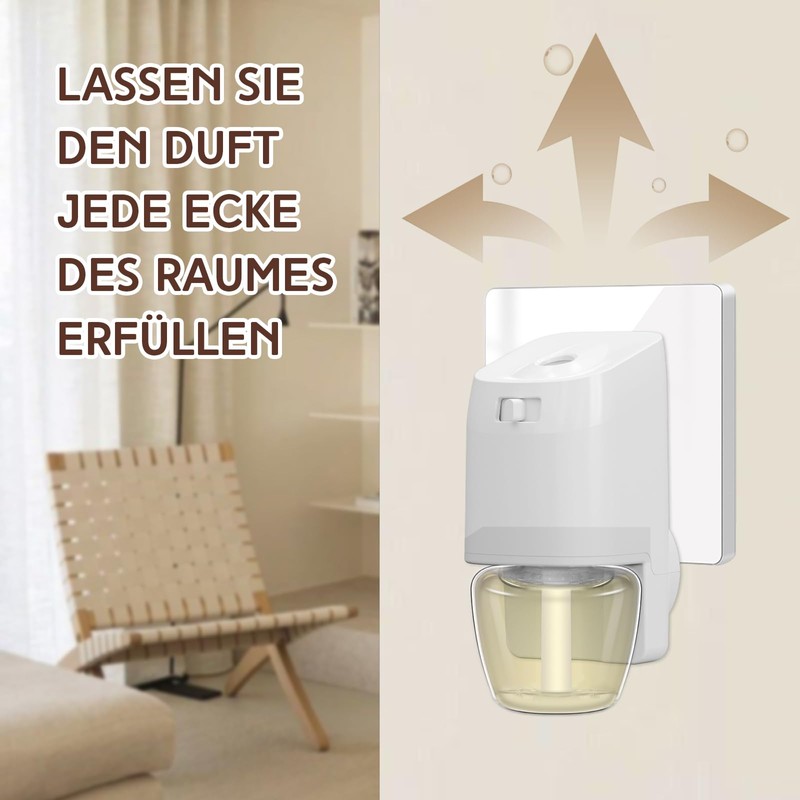 SCENTORINI Duftölflakon Nachfüller, Kompatibel Mit Air Wick und Glade Duftstecker,