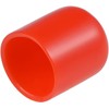 TA-VIGOR 20Pcs Rubber End Caps, 12mm ID Round Flexible Screw