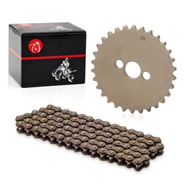 Camshaft Sprocket 30T & Cam Timing Chain 90L For HONDA XR100 XR100R CRF100F XL100S NSF100 14321-436-000 14321-KN4-A60