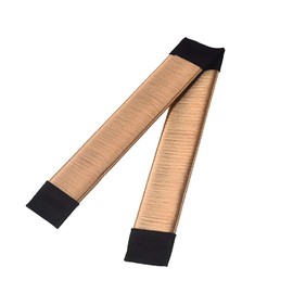 Aisonbo Hair Bun Maker, Size 5.9 inch Magic Bun Shaper Donut Hair Styling for Kids Curler Roller Dish Headbands,3 Pack,Brown…