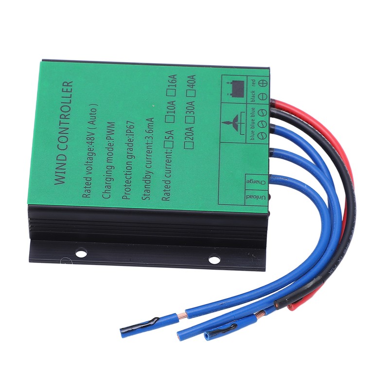 Wind Turbine Generator Controller 1000W Efficient PWM Charging IP67 LED