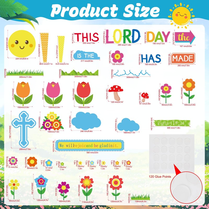 Religious Classroom Bulletin Board Decorations Set Christian Bulletin Board Set