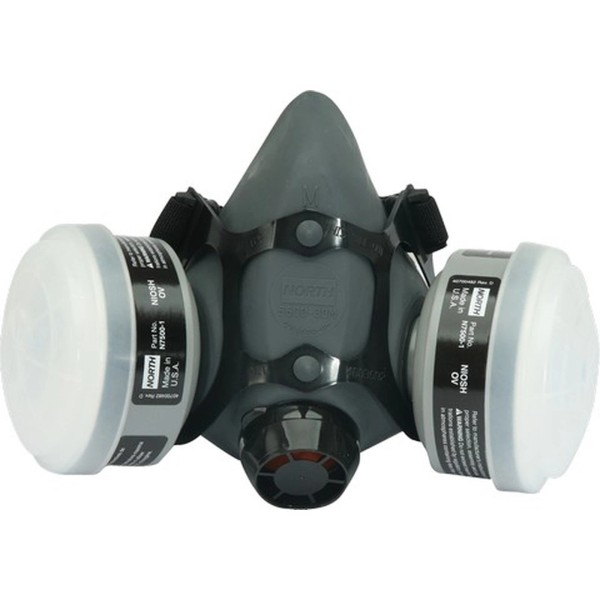 FixtureDisplays Honeywell Safety 5500 Lrg Half Mask w/OV/R95 Cartridge/Filt