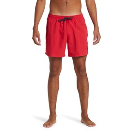 Quiksilver Everyday Solid Volley 15 Inch - Swim Shorts for Men - Swimming Shorts - Men - Red, Red (high risk red)