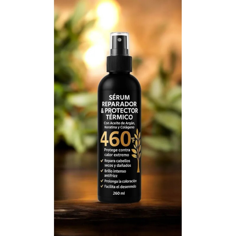 Serum Argan Protector Termico Capilar 260ml 2 Piezas