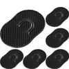 Boao 6 Packs Soft Portable Pocket Palm Combs, Shampoo Comb,
