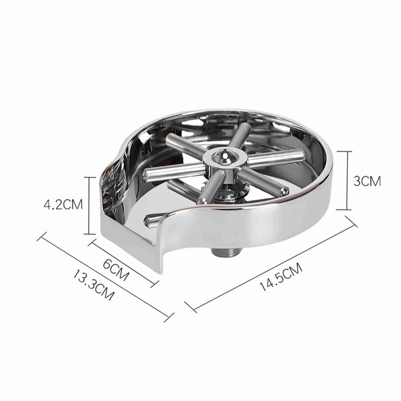 Glass Rinser for Kitchen Sink Bottle Cup Washer Sink Attachment