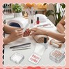 48 Pcs Press On Nail Storage Box, Press On Nail
